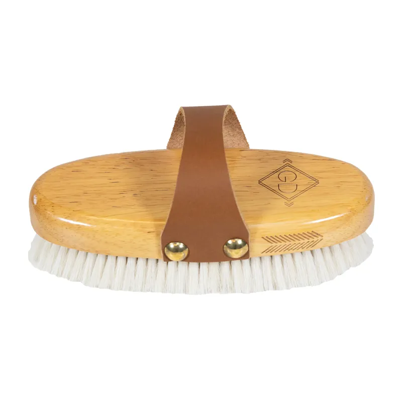 Grooming Deluxe Overall Soft Goat Hair Brush-2
