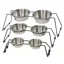 Kentucky Dog Bowl Comfort Feeder - Black