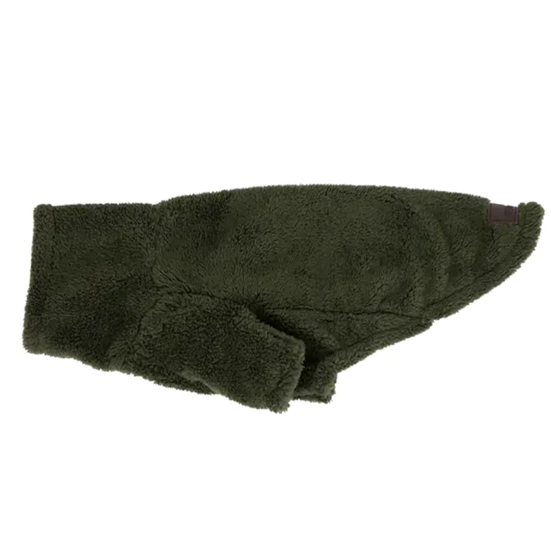 Kentucky Teddy Fleece Sweater Dog Rug - Pine Green-1
