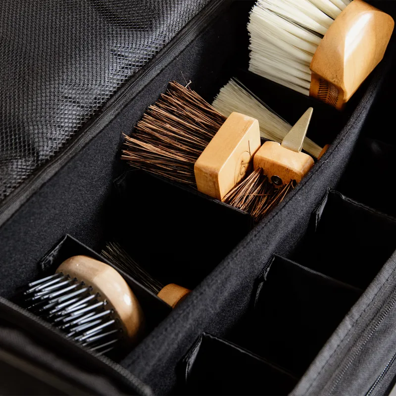 Kentucky Grooming Bag Set - Black-4