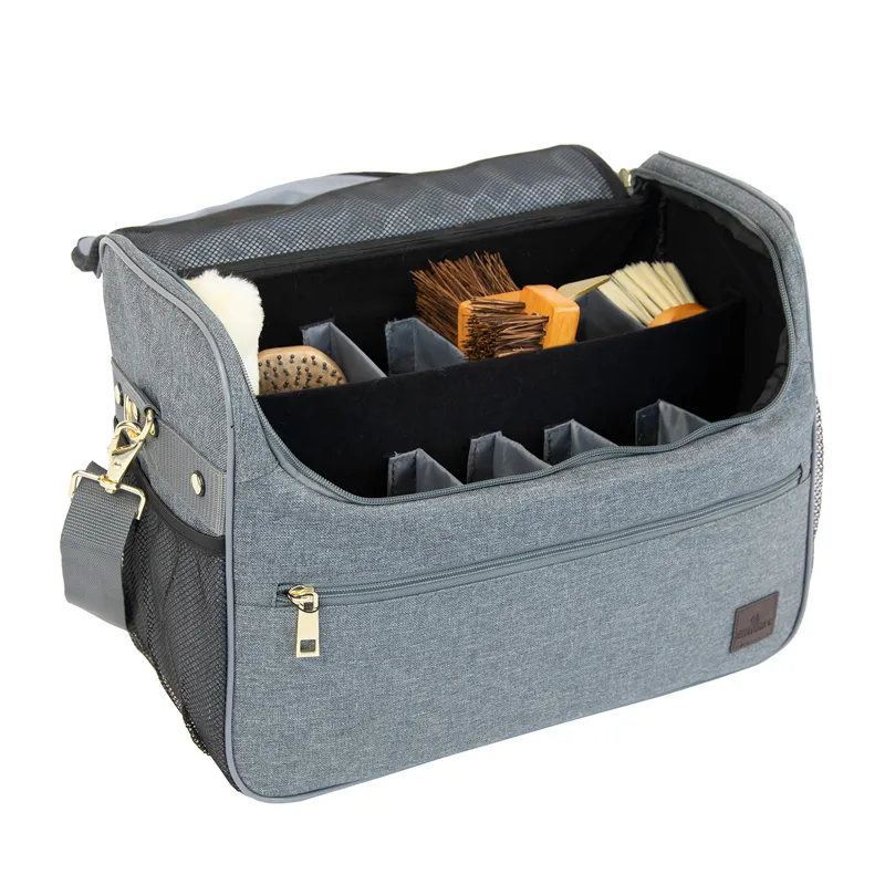 Kentucky Grooming Bag Set - Grey-1