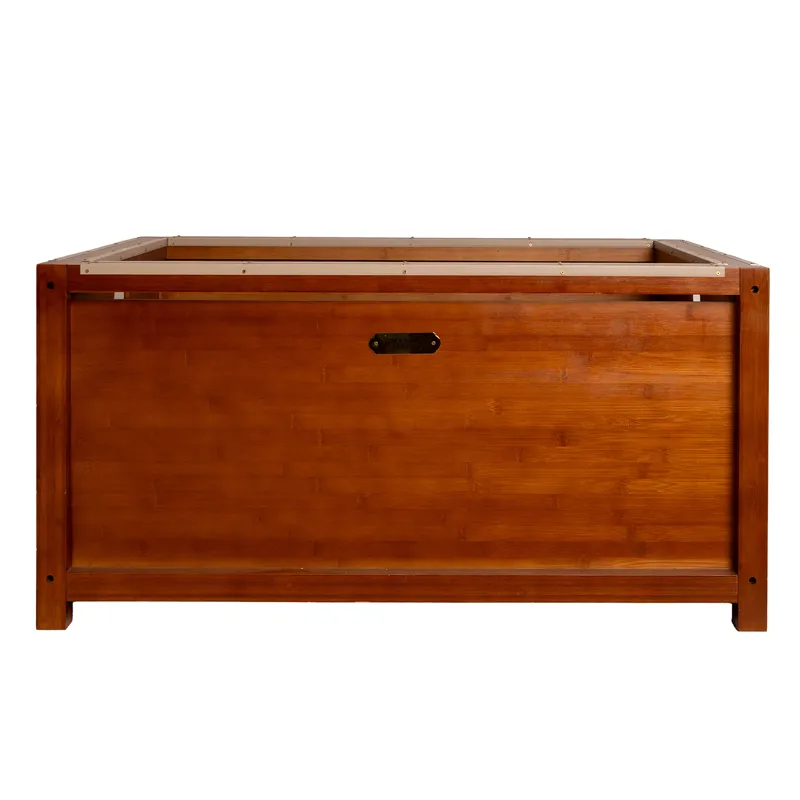 Kentucky Grooming Deluxe Bamboo Hay Slow Feeder-1