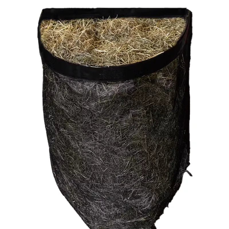 Grooming Deluxe Straight Hay Bag - Black-1