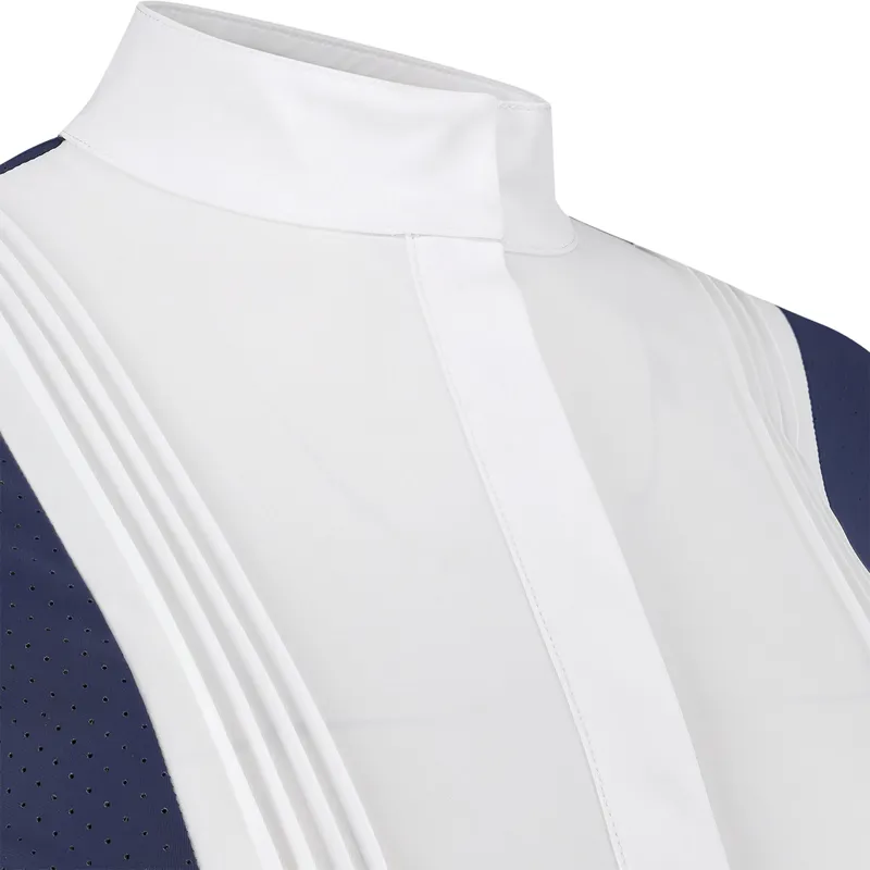 Kentucky Heritage Air Womens Short Sleeve Show Shirt - Navy-2