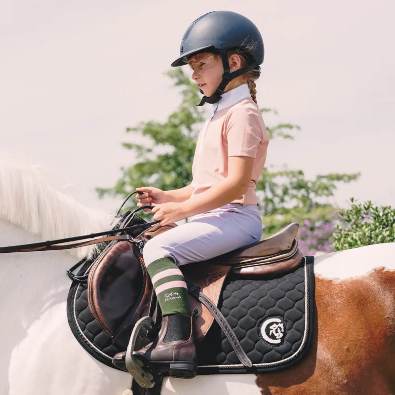 Kentucky Junior Stripes Socks 2 Pack - Purple/Dark Green-2