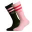 Kentucky Junior Stripes Socks 2 Pack - Navy/Light Rose