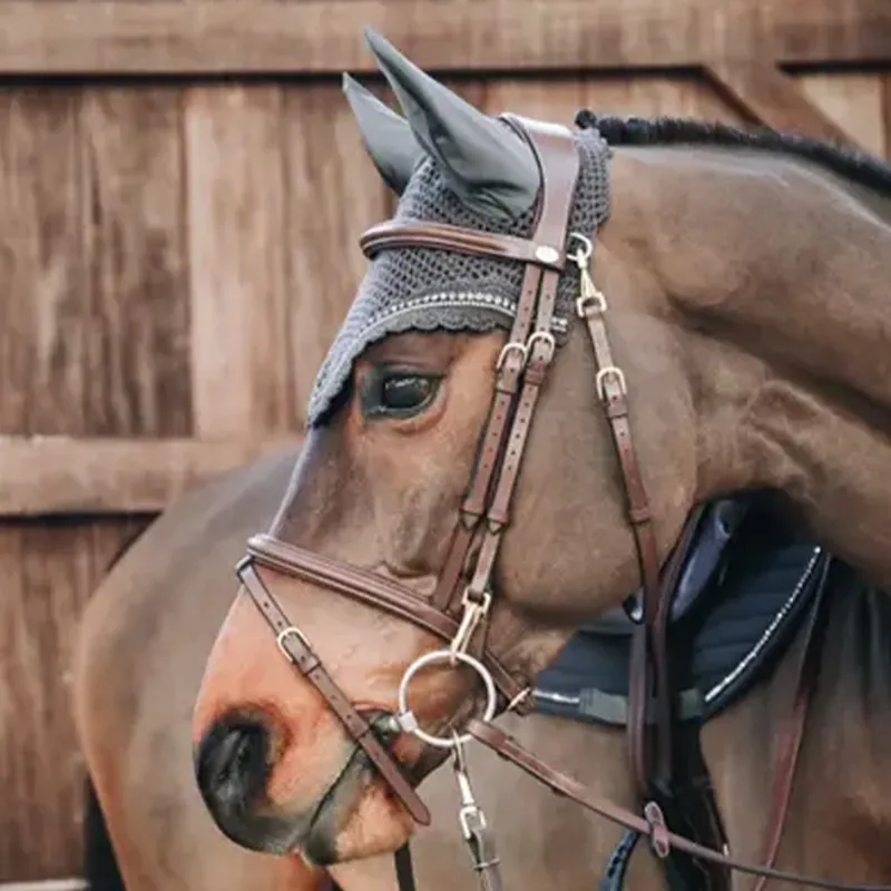 Kentucky Long Stone and Pearl Fly Veil - Grey-1