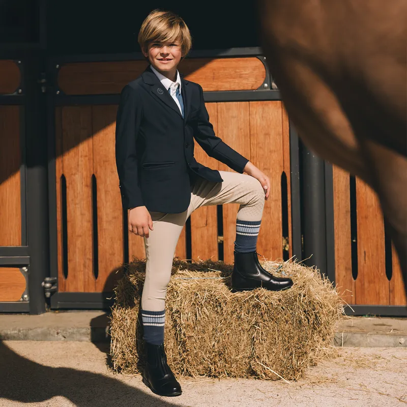 Kentucky Lyon Junior Boys Show Jacket - Navy-7