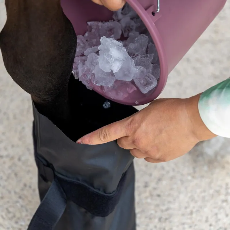 Kentucky Medical and Ice Hoof Boots Set of 2 - Black-4