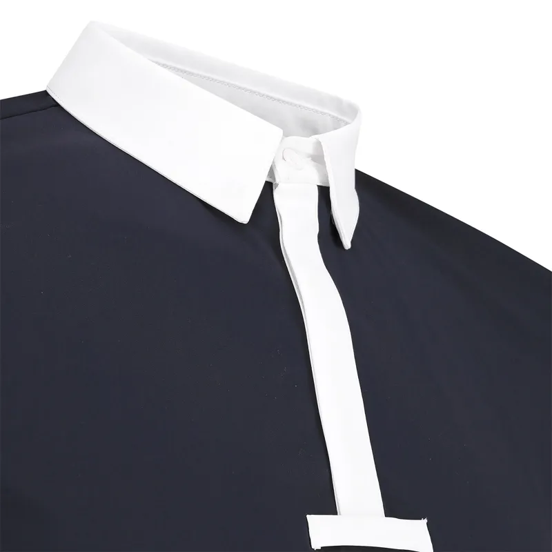 Kentucky Classic Mens Short Sleeve Show Shirt - Navy-2