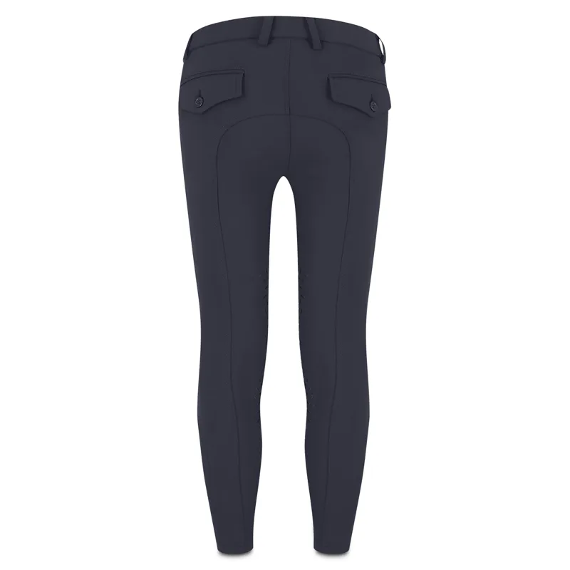 Kentucky Mexico City Junior Boys Knee Grip Breeches - Navy-2