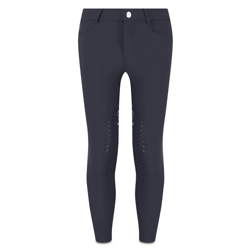 Kentucky Mexico City Junior Boys Knee Grip Breeches - Navy-1