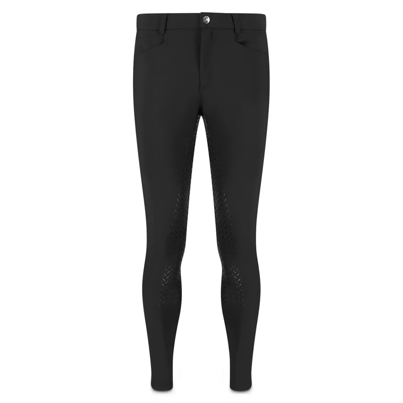 Kentucky Mexico Mens Full Grip Breeches - Black-1