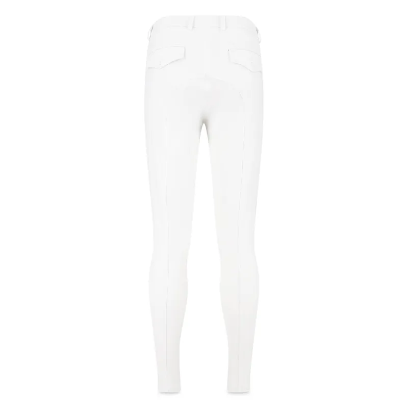 Kentucky Mexico Mens Full Grip Competition Breeches - White-2
