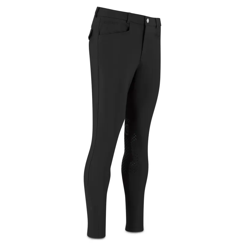 Kentucky Mexico Mens Knee Grip Breeches - Black