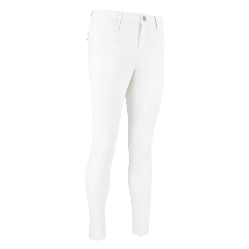 Kentucky Mexico Mens Knee Grip Competition Breeches - White
