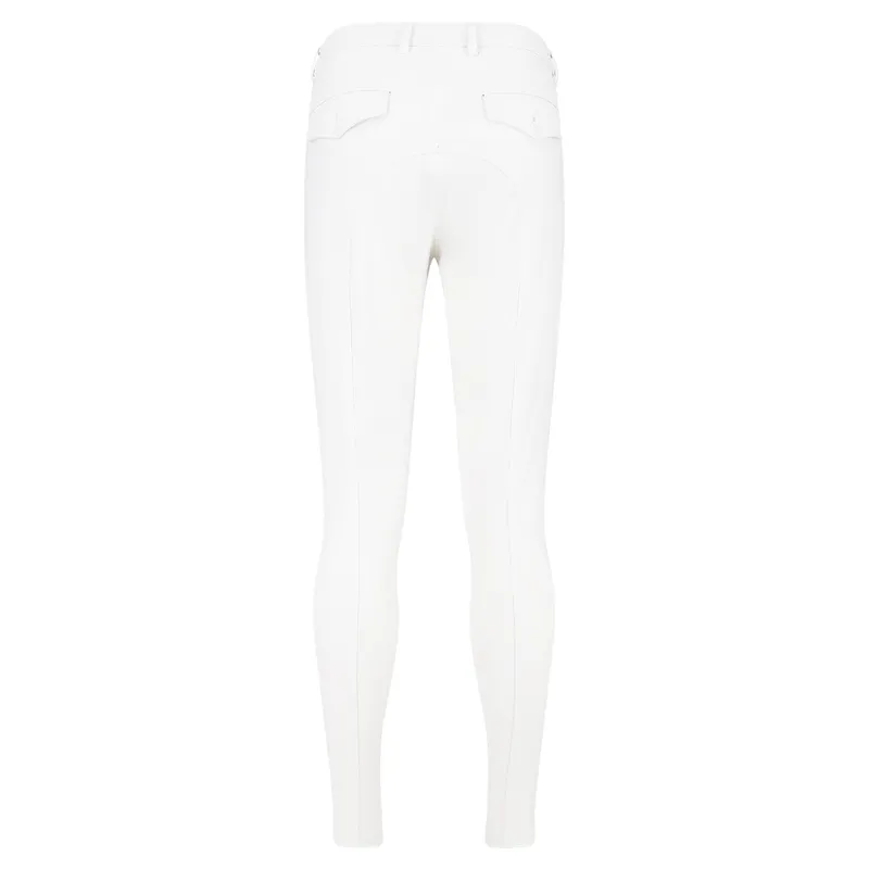 Kentucky Mexico Mens Knee Grip Competition Breeches - White-2