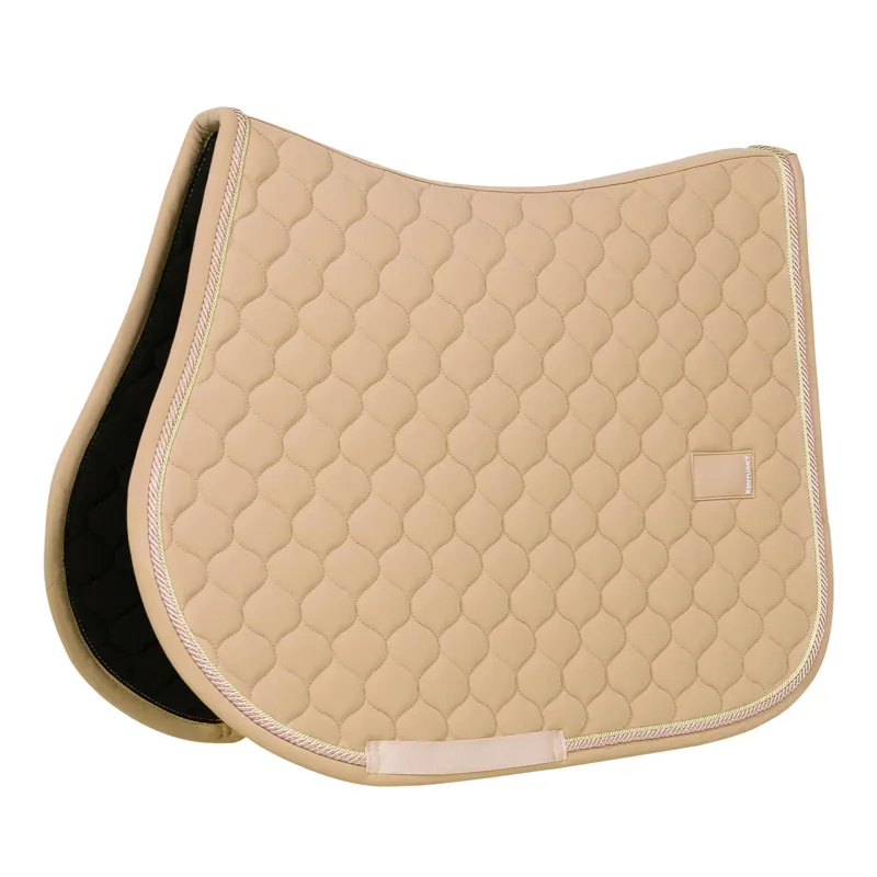 Kentucky Rubber Logo Onion Quilt Show Jumping Saddlecloth - Beige