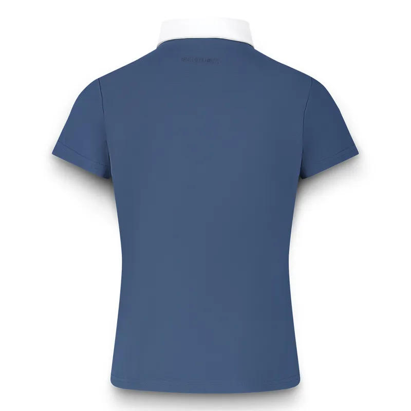 Kentucky Osaka Junior Boys Short Sleeve Show Shirt - Navy-1