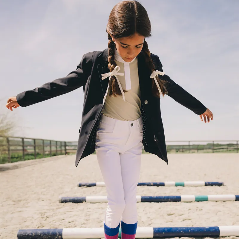 Kentucky Paris Junior Girls Show Jacket - Navy-5