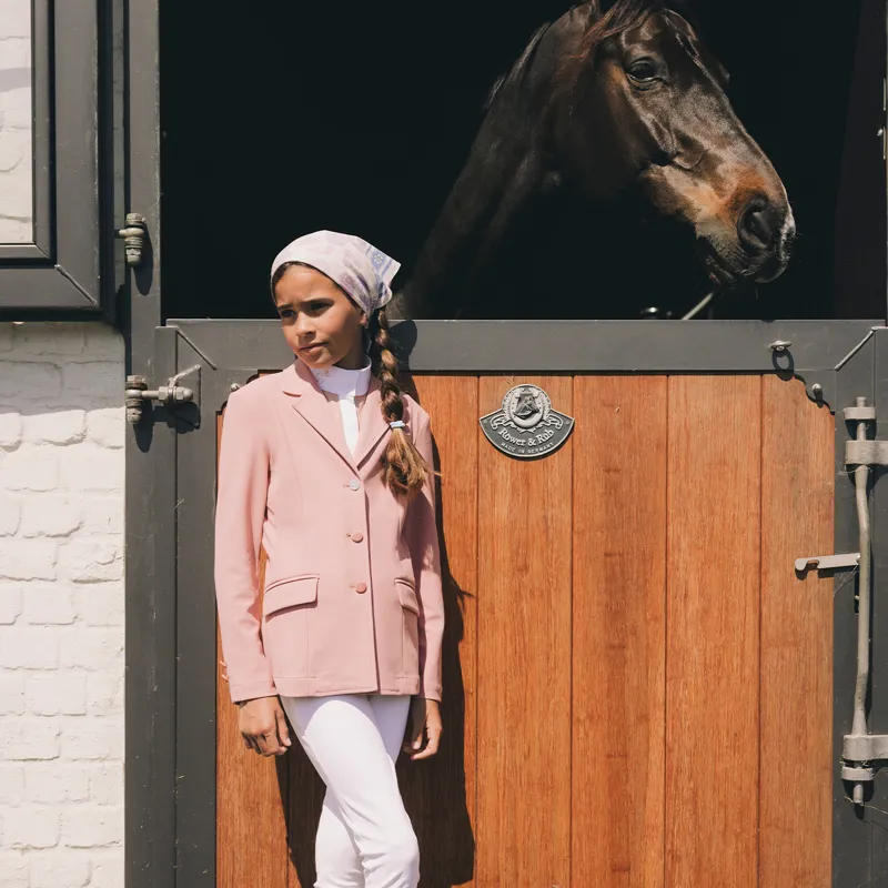 Kentucky Paris Junior Girls Show Jacket - Old Rose-4