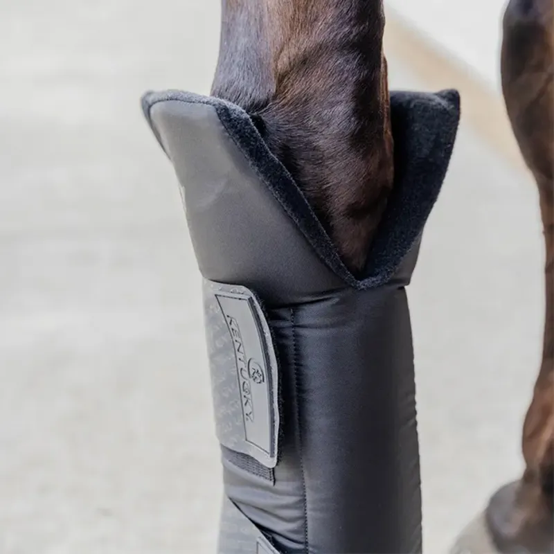 Kentucky PROtect Long Stable/Travel Front Boots - Black-1