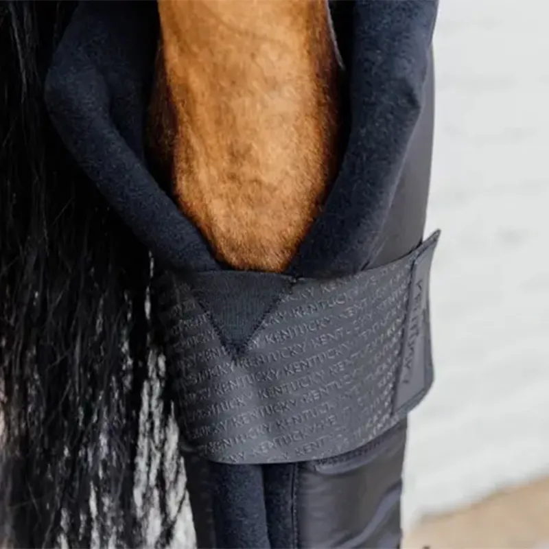 Kentucky PROtect Long Stable/Travel Hind Boots - Black-5