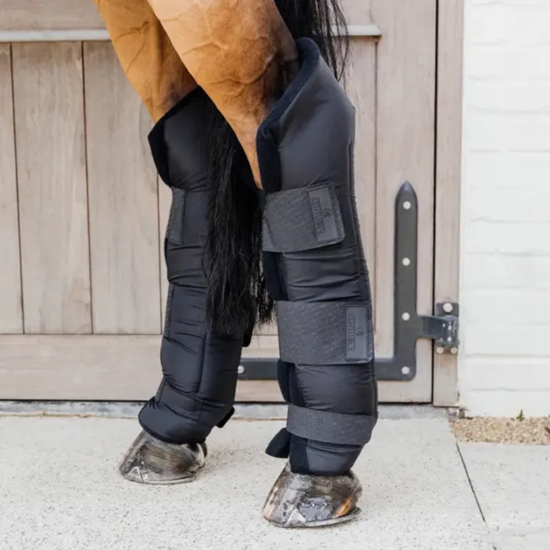 Kentucky PROtect Long Stable/Travel Hind Boots - Black