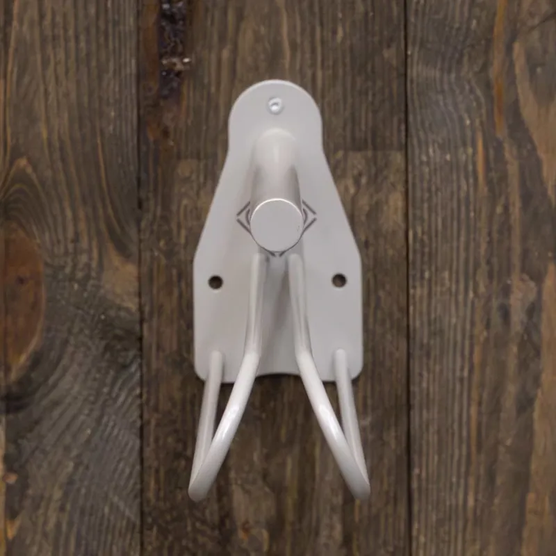 Grooming Deluxe Saddle Rack with Saddlecloth Holder - Silver-2