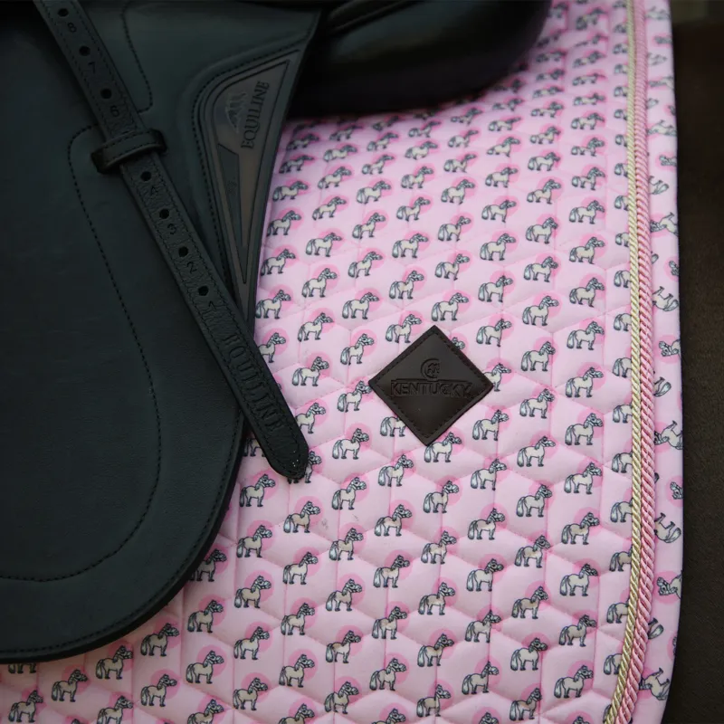 Kentucky Sammy Collection Dressage Saddlecloth - Old Rose-2