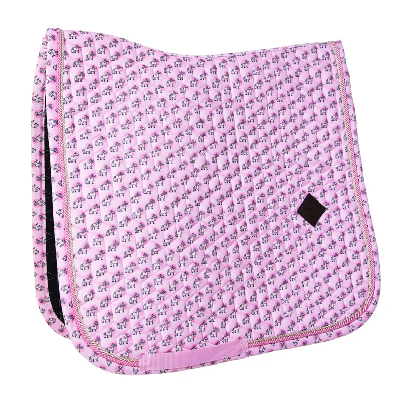 Kentucky Sammy Collection Dressage Saddlecloth - Old Rose-1