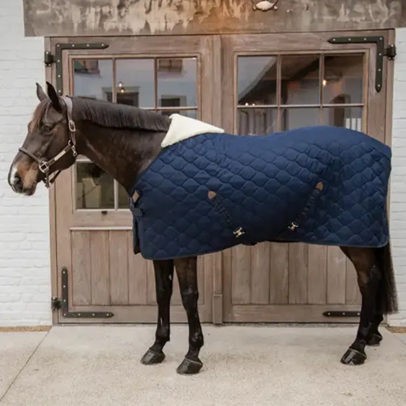 Kentucky 200g Comfort Stable Rug - Navy-2