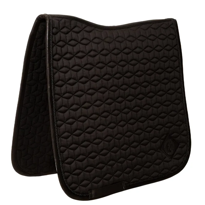 Kentucky Sparkling Dressage Saddlecloth - Black-1
