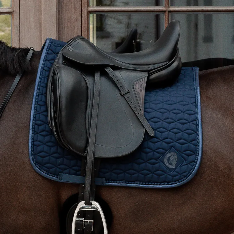 Kentucky Sparkling Dressage Saddlecloth - Navy