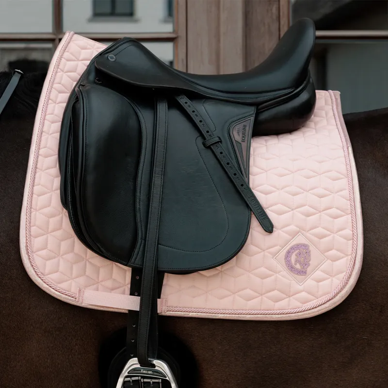 Kentucky Sparkling Dressage Saddlecloth - Old Rose