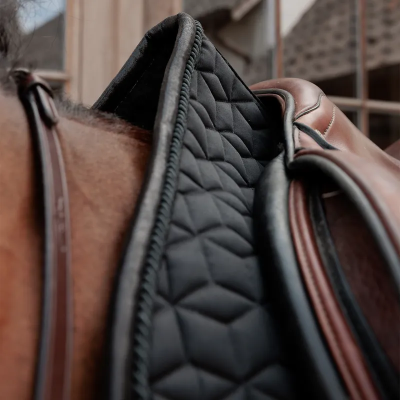 Kentucky Sparkling Jump Saddlecloth - Black-3