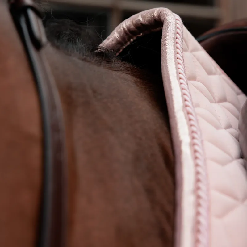 Kentucky Sparkling Jump Saddlecloth - Old Rose-3