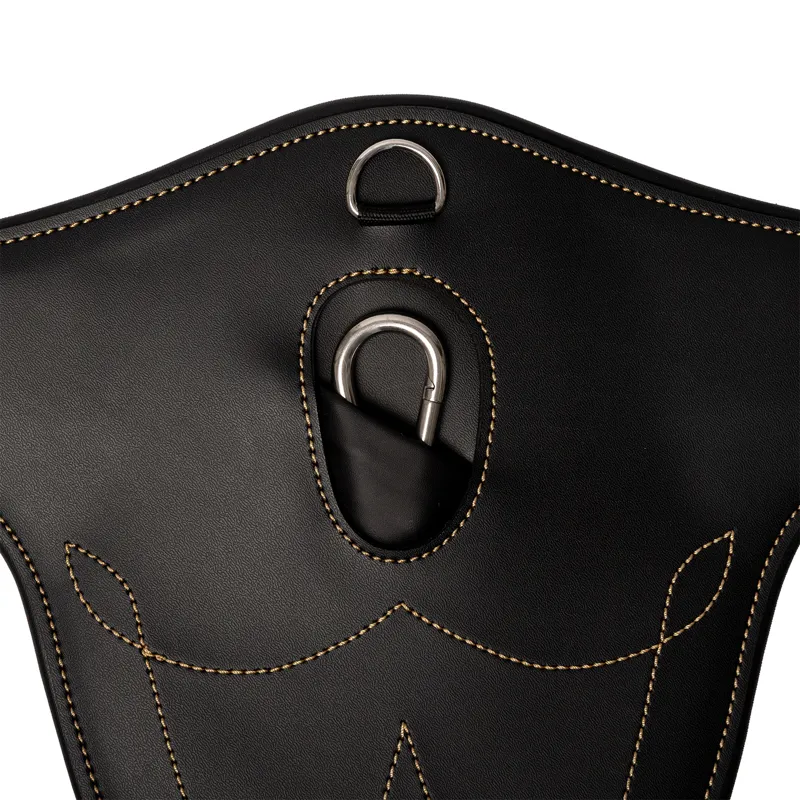 Kentucky Anatomic Leather Stud Girth - Black-2