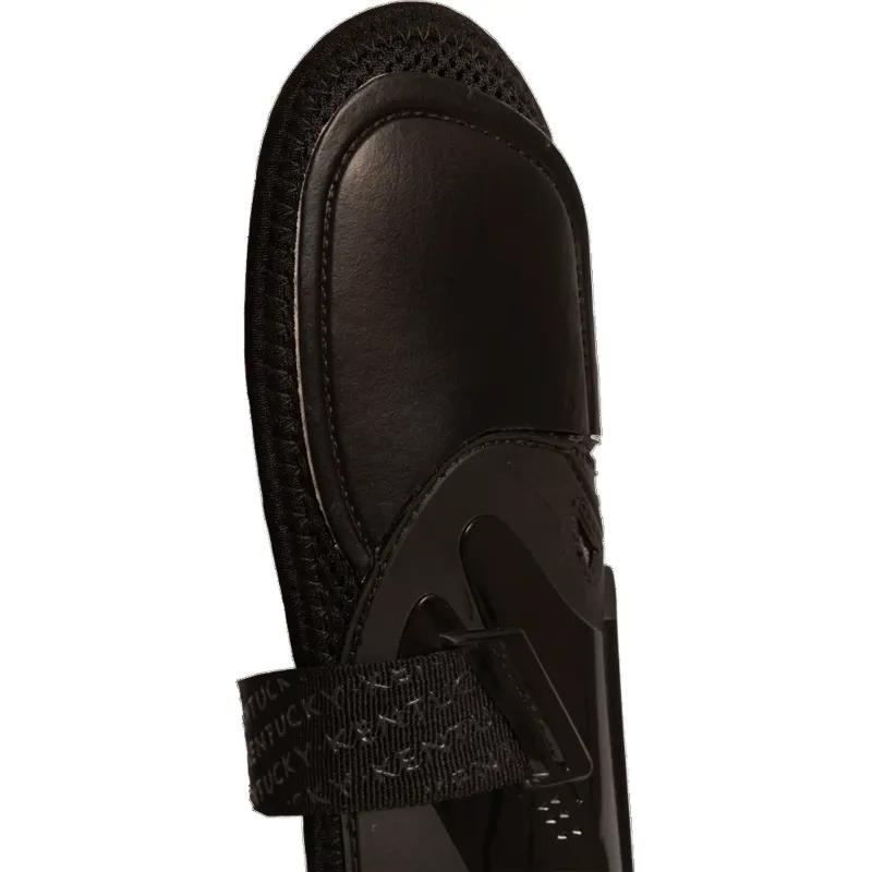 Kentucky Elastic Knee Protection Tendon Boots - Black-4