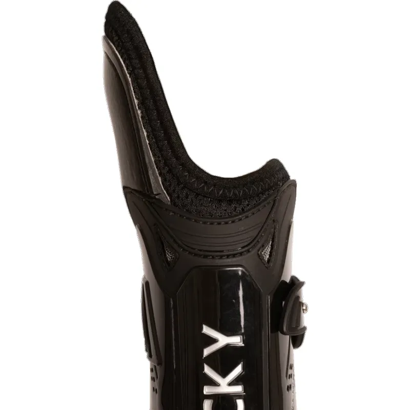 Kentucky Elastic Knee Protection Tendon Boots - Black-5