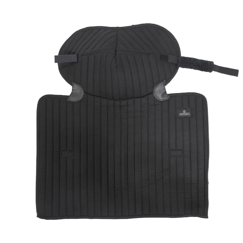 Kentucky Travel Bandage Pad Boots with Hock Protection - Black-2