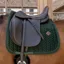 Kentucky Velvet Mini Pearls Dressage Saddlecloth - Pine Green