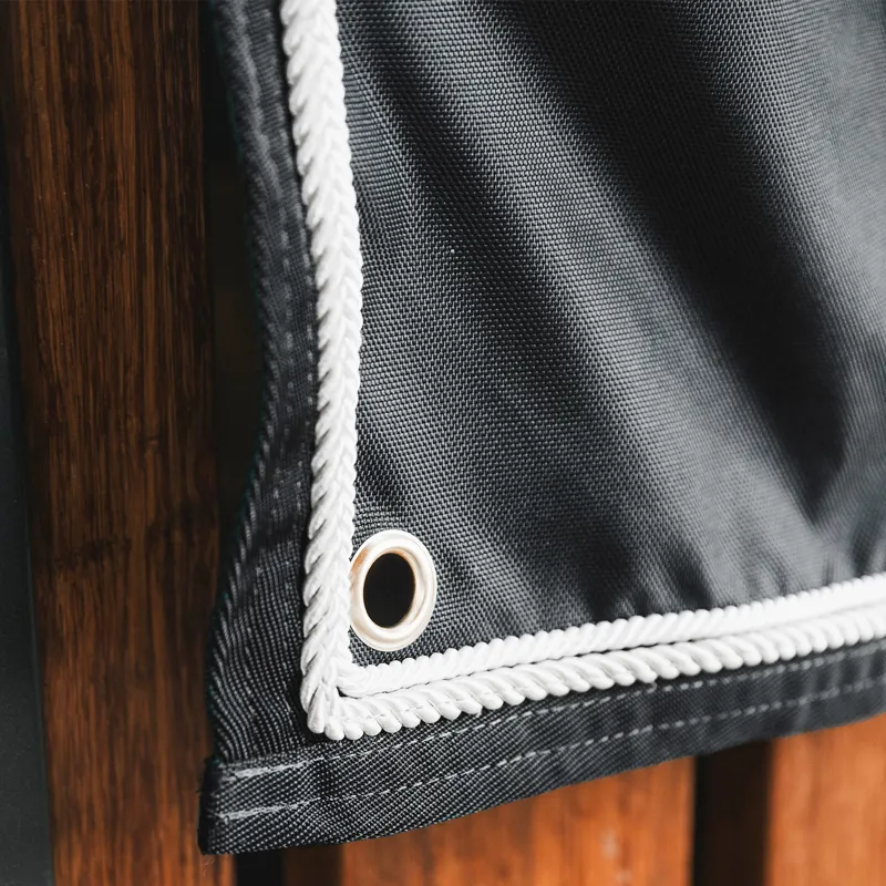 Kentucky Classic Waterproof Stable Curtain - Black-2