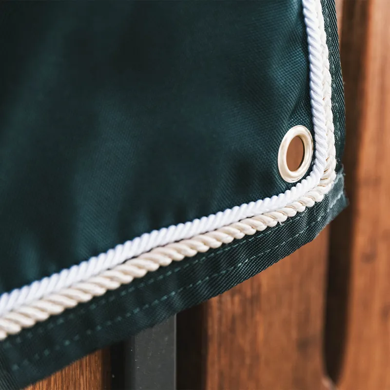 Kentucky Classic Waterproof Stable Curtain - Dark Green-3