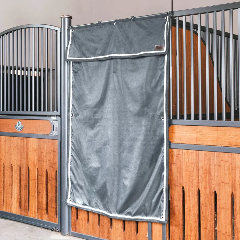 Kentucky Classic Waterproof Stable Curtain - Grey