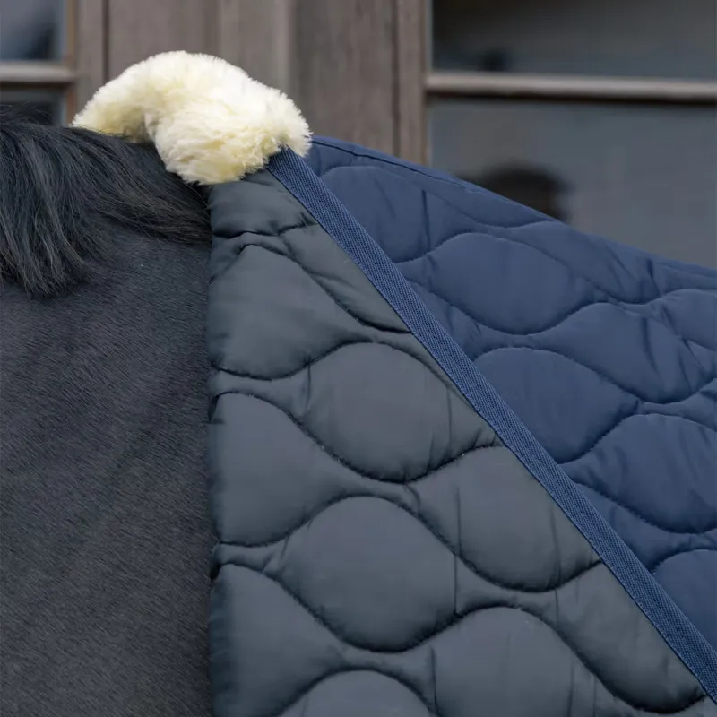Kentucky Wave 160g Stable Rug - Navy-4