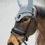 Kentucky Wellington 3D Logo Soundless Fly Veil - Light Blue