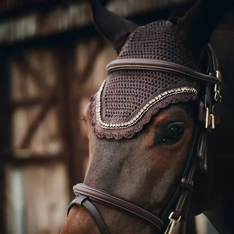 Kentucky Wellington Stone/Pearl Soundless Fly Veil - Brown