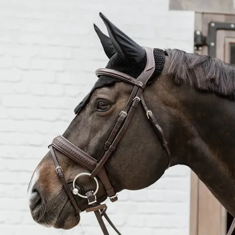 Kentucky Wellington Wave Fly Veil - Black-1