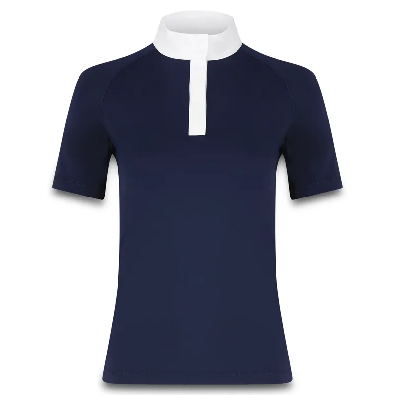 Kentucky Classic Womens Short Sleeve Show Shirt - Navy